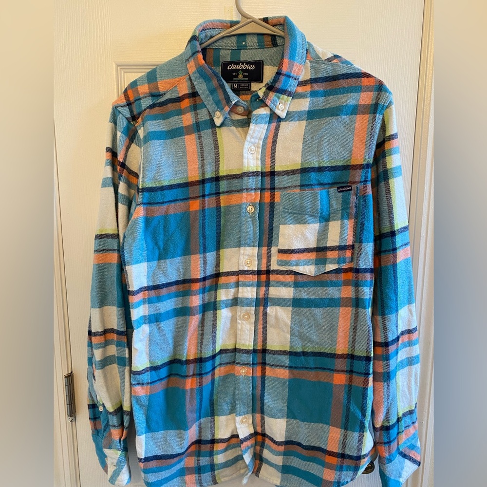 Chubbies Flannel Long Sleeve Shirt